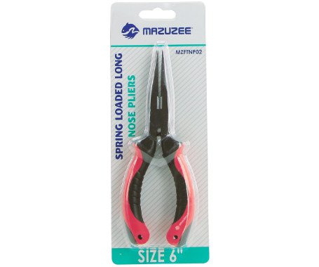 AQUA MARINE - 6" Spring Loaded Long Nose Plier